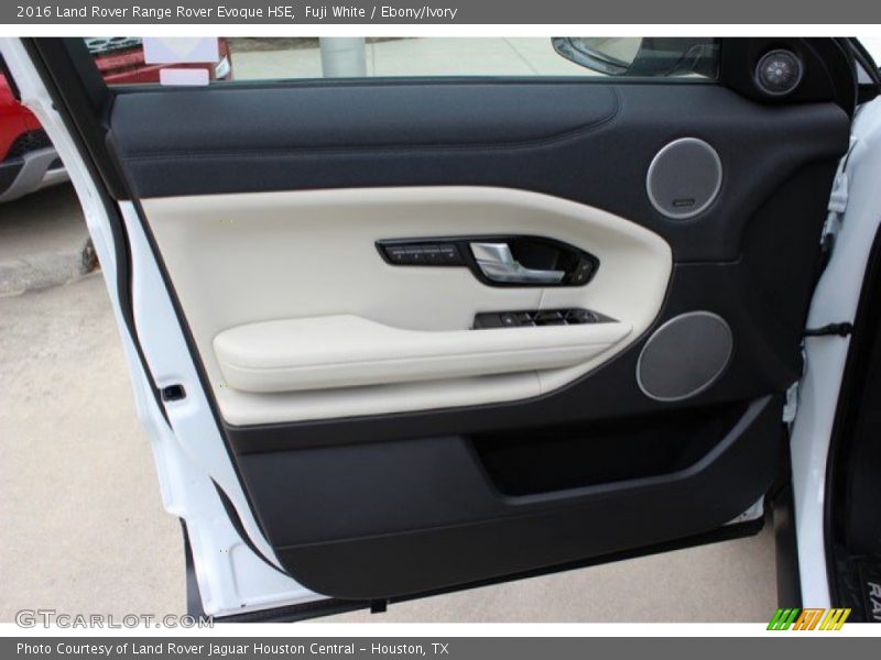 Fuji White / Ebony/Ivory 2016 Land Rover Range Rover Evoque HSE