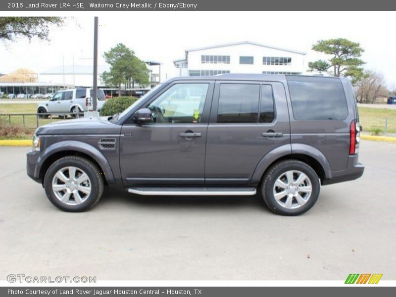 Waitomo Grey Metallic / Ebony/Ebony 2016 Land Rover LR4 HSE