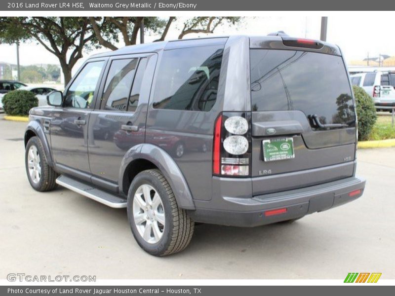 Waitomo Grey Metallic / Ebony/Ebony 2016 Land Rover LR4 HSE