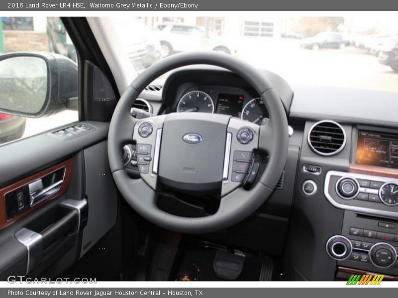 Waitomo Grey Metallic / Ebony/Ebony 2016 Land Rover LR4 HSE