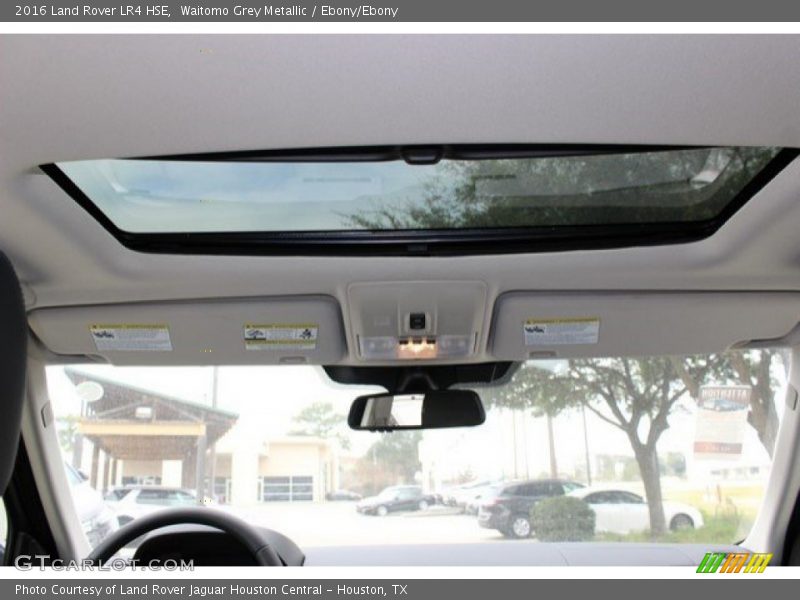 Waitomo Grey Metallic / Ebony/Ebony 2016 Land Rover LR4 HSE