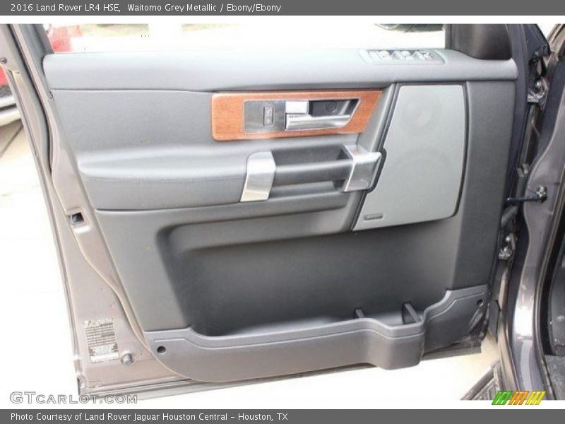 Waitomo Grey Metallic / Ebony/Ebony 2016 Land Rover LR4 HSE