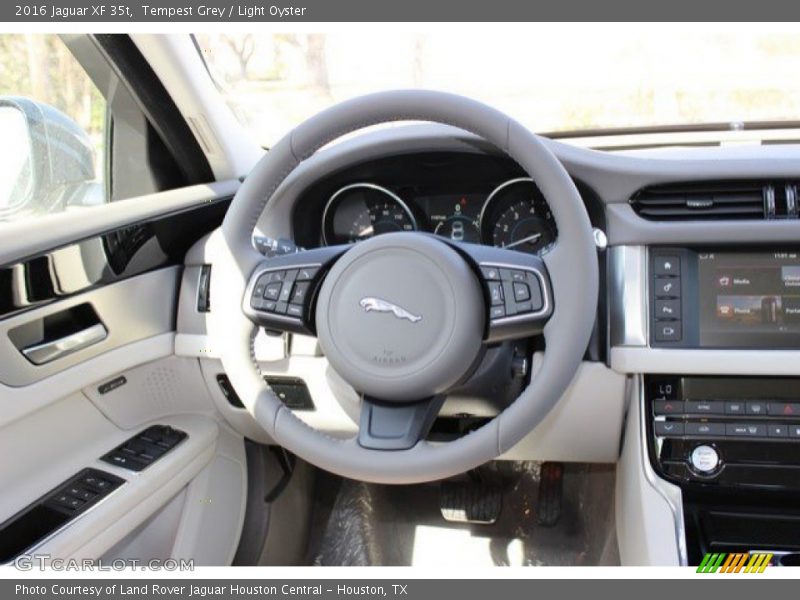 Tempest Grey / Light Oyster 2016 Jaguar XF 35t