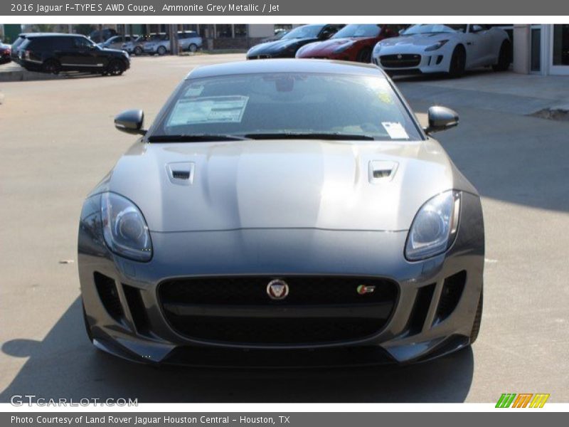 Ammonite Grey Metallic / Jet 2016 Jaguar F-TYPE S AWD Coupe