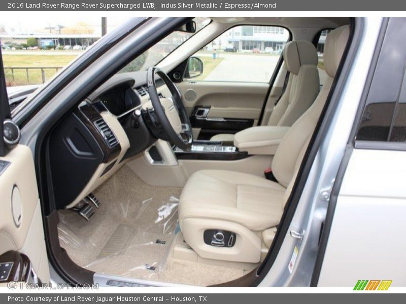 Indus Silver Metallic / Espresso/Almond 2016 Land Rover Range Rover Supercharged LWB