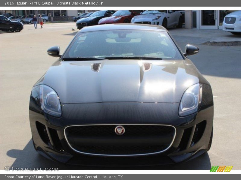 Ultimate Black Metallic / Jet 2016 Jaguar F-TYPE Coupe