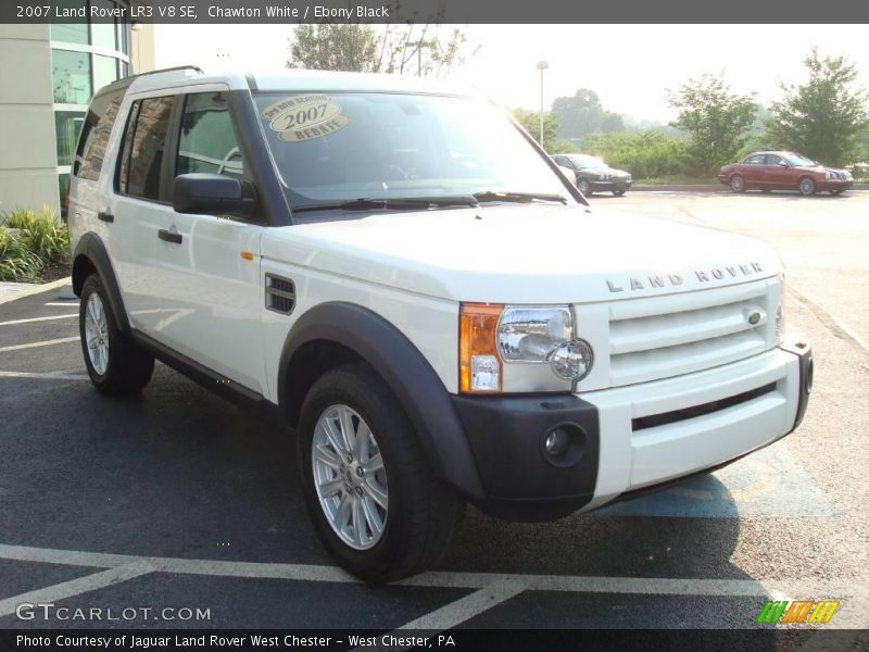 Chawton White / Ebony Black 2007 Land Rover LR3 V8 SE