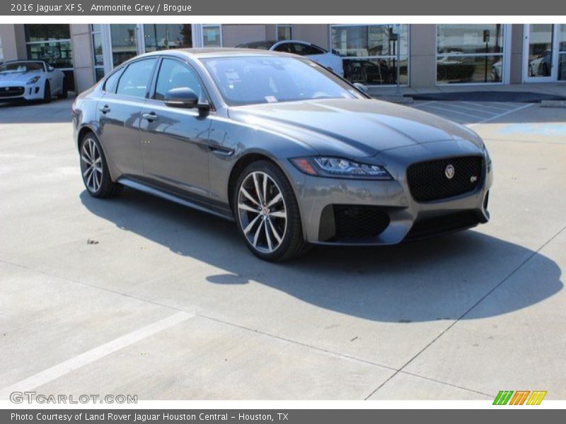 Ammonite Grey / Brogue 2016 Jaguar XF S