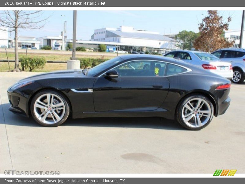 Ultimate Black Metallic / Jet 2016 Jaguar F-TYPE Coupe