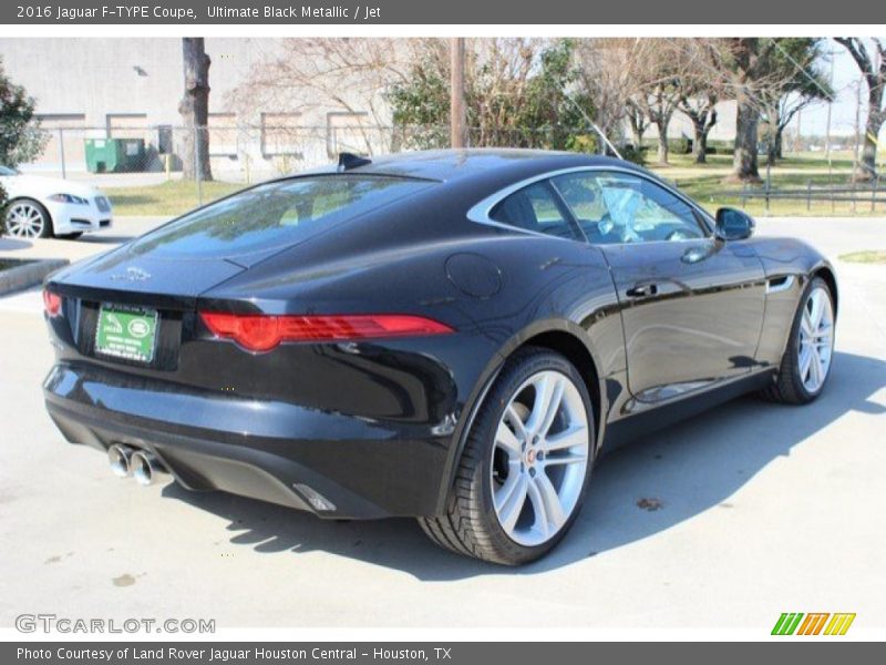Ultimate Black Metallic / Jet 2016 Jaguar F-TYPE Coupe