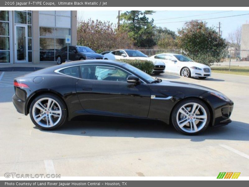 Ultimate Black Metallic / Jet 2016 Jaguar F-TYPE Coupe