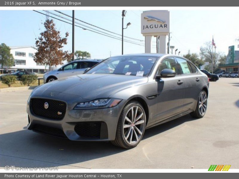Ammonite Grey / Brogue 2016 Jaguar XF S