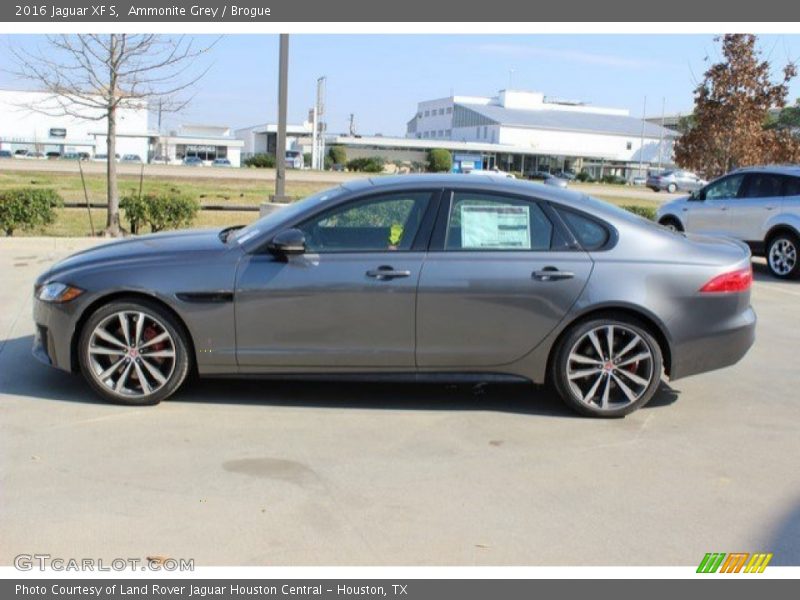Ammonite Grey / Brogue 2016 Jaguar XF S