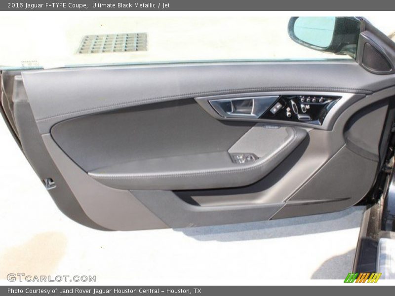Ultimate Black Metallic / Jet 2016 Jaguar F-TYPE Coupe