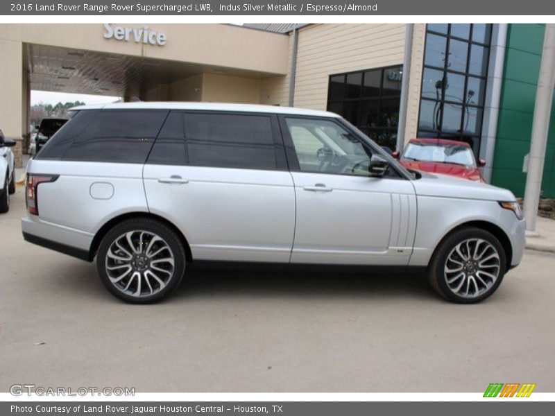 Indus Silver Metallic / Espresso/Almond 2016 Land Rover Range Rover Supercharged LWB