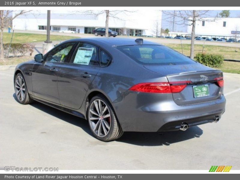 Ammonite Grey / Brogue 2016 Jaguar XF S