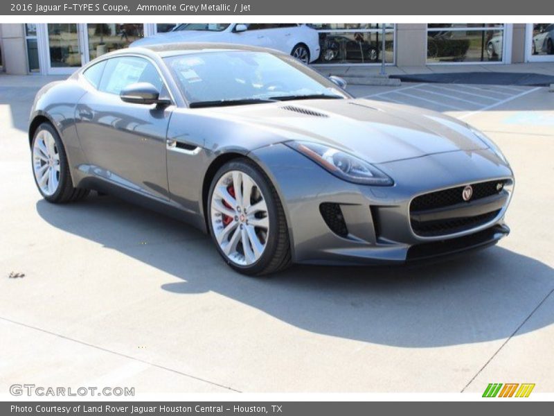 Ammonite Grey Metallic / Jet 2016 Jaguar F-TYPE S Coupe