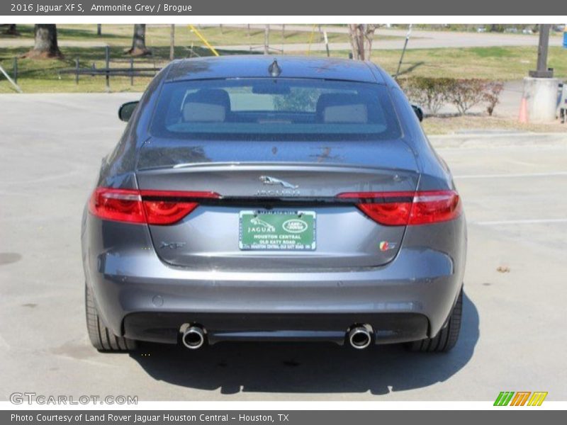Ammonite Grey / Brogue 2016 Jaguar XF S