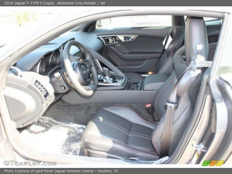 Ammonite Grey Metallic / Jet 2016 Jaguar F-TYPE S Coupe