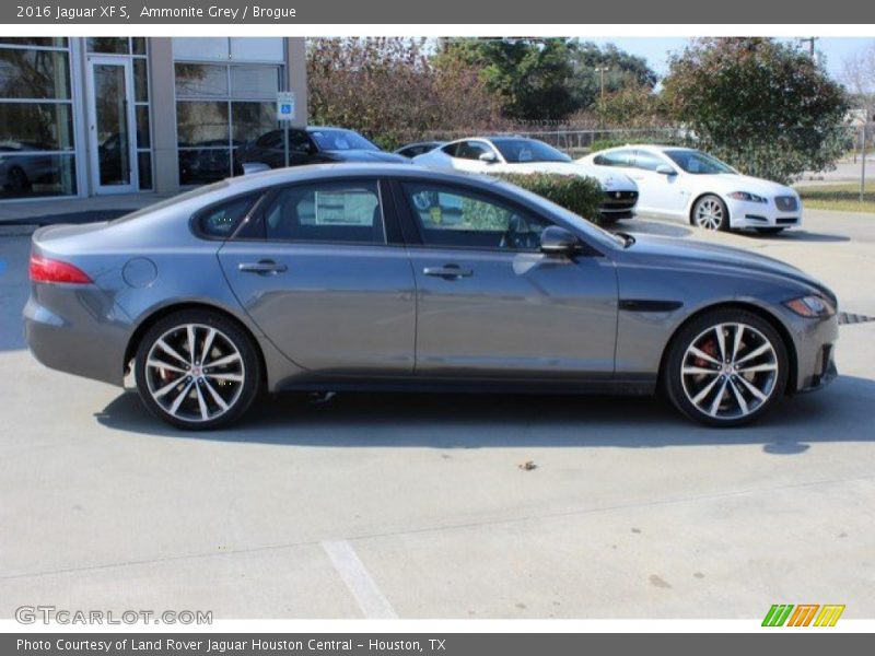 Ammonite Grey / Brogue 2016 Jaguar XF S