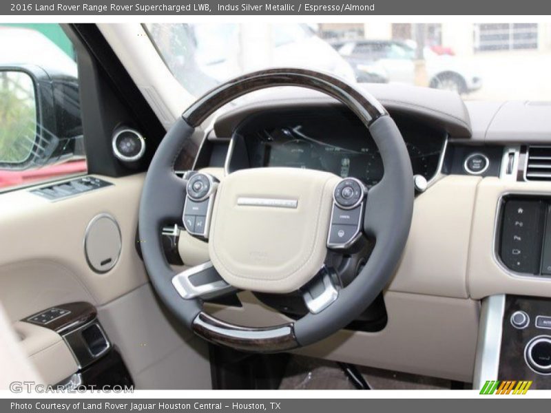 Indus Silver Metallic / Espresso/Almond 2016 Land Rover Range Rover Supercharged LWB