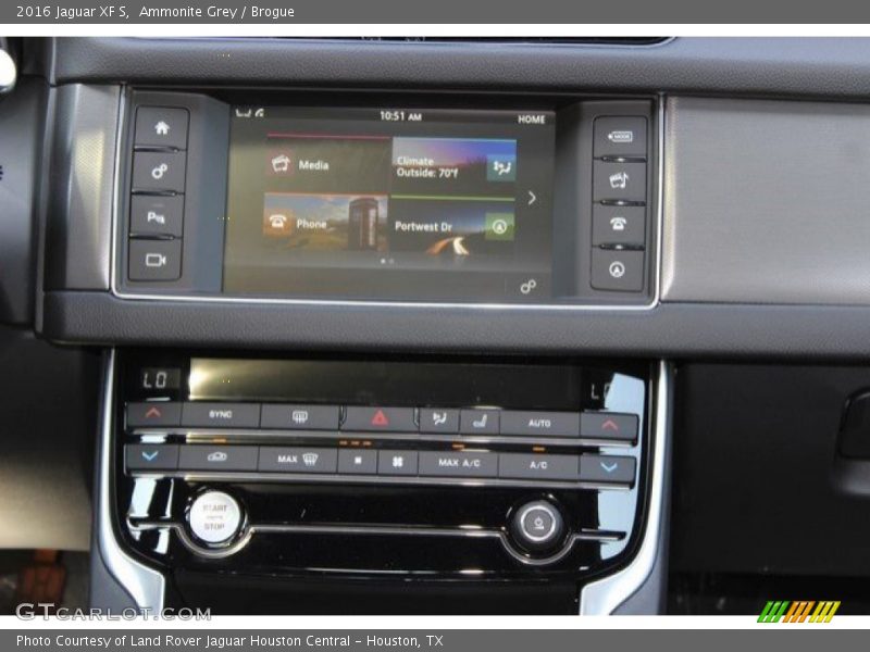 Ammonite Grey / Brogue 2016 Jaguar XF S