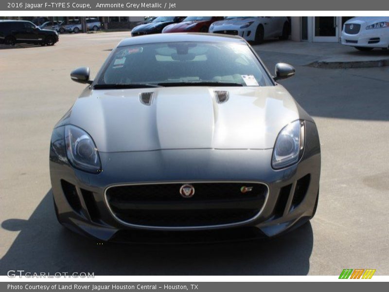 Ammonite Grey Metallic / Jet 2016 Jaguar F-TYPE S Coupe