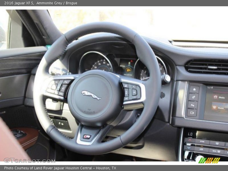 Ammonite Grey / Brogue 2016 Jaguar XF S