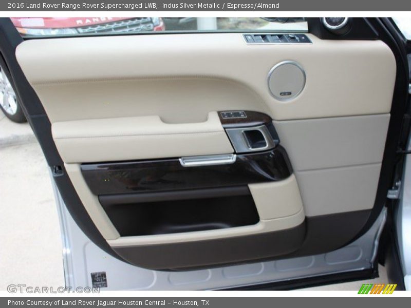 Indus Silver Metallic / Espresso/Almond 2016 Land Rover Range Rover Supercharged LWB