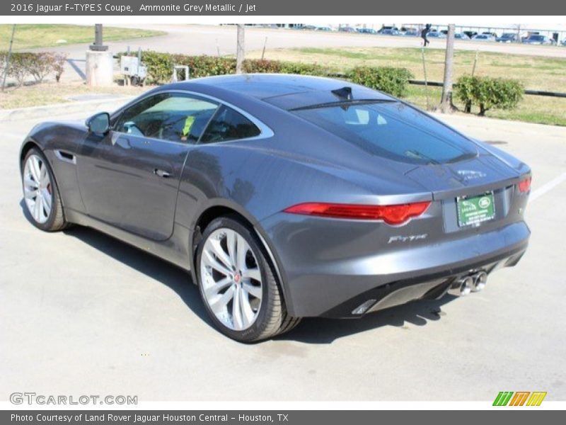 Ammonite Grey Metallic / Jet 2016 Jaguar F-TYPE S Coupe