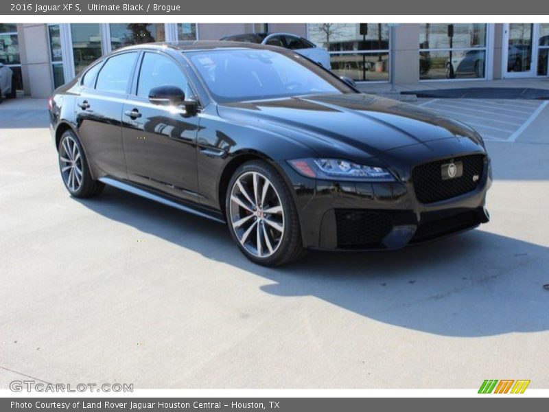 Ultimate Black / Brogue 2016 Jaguar XF S