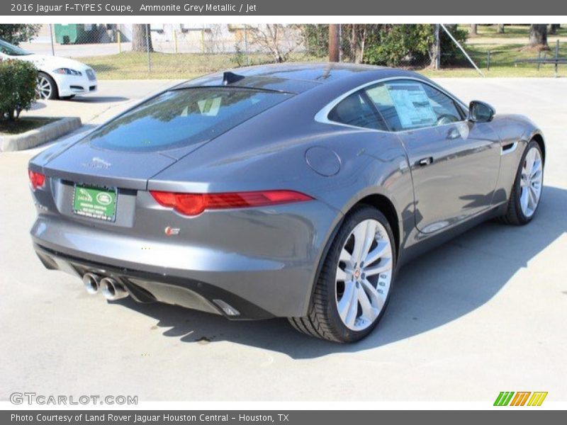 Ammonite Grey Metallic / Jet 2016 Jaguar F-TYPE S Coupe