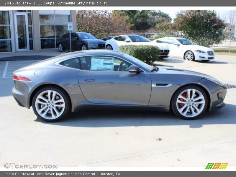 Ammonite Grey Metallic / Jet 2016 Jaguar F-TYPE S Coupe