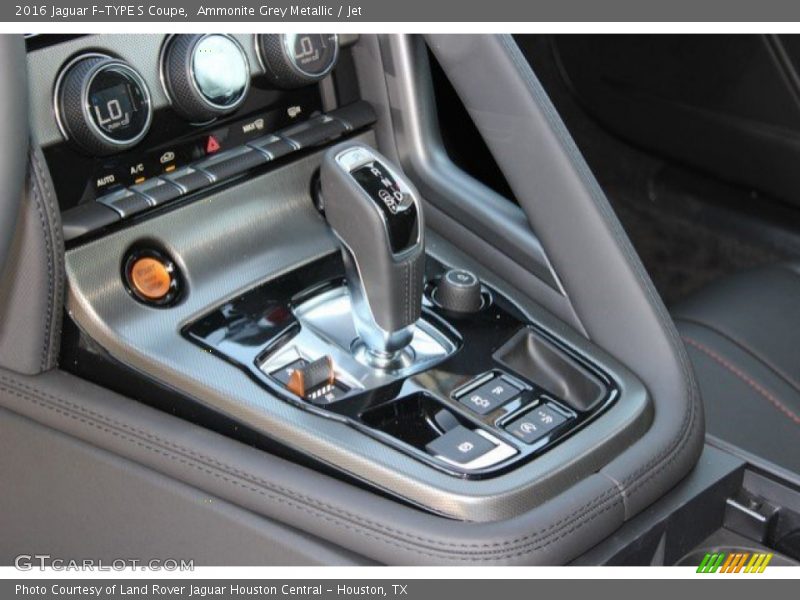 Ammonite Grey Metallic / Jet 2016 Jaguar F-TYPE S Coupe
