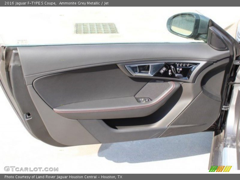 Ammonite Grey Metallic / Jet 2016 Jaguar F-TYPE S Coupe