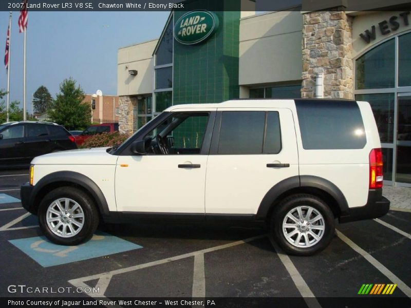 Chawton White / Ebony Black 2007 Land Rover LR3 V8 SE