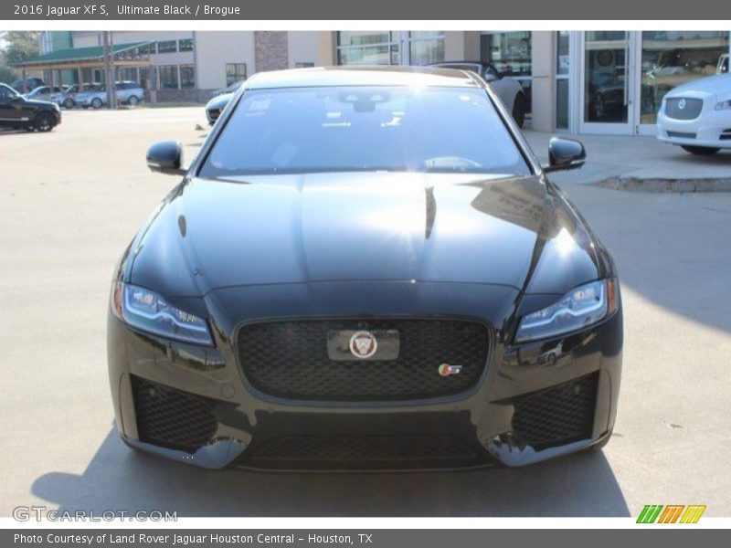 Ultimate Black / Brogue 2016 Jaguar XF S