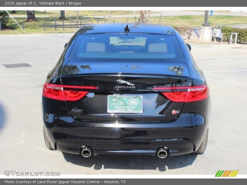 Ultimate Black / Brogue 2016 Jaguar XF S