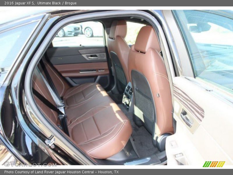 Rear Seat of 2016 XF S