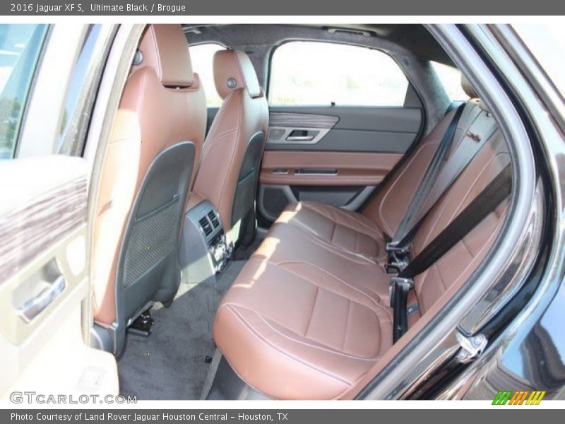 Rear Seat of 2016 XF S