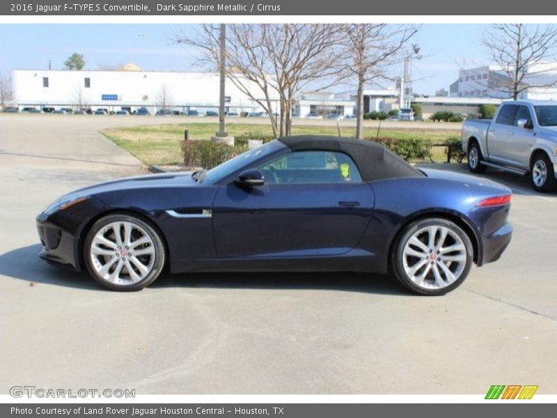  2016 F-TYPE S Convertible Dark Sapphire Metallic