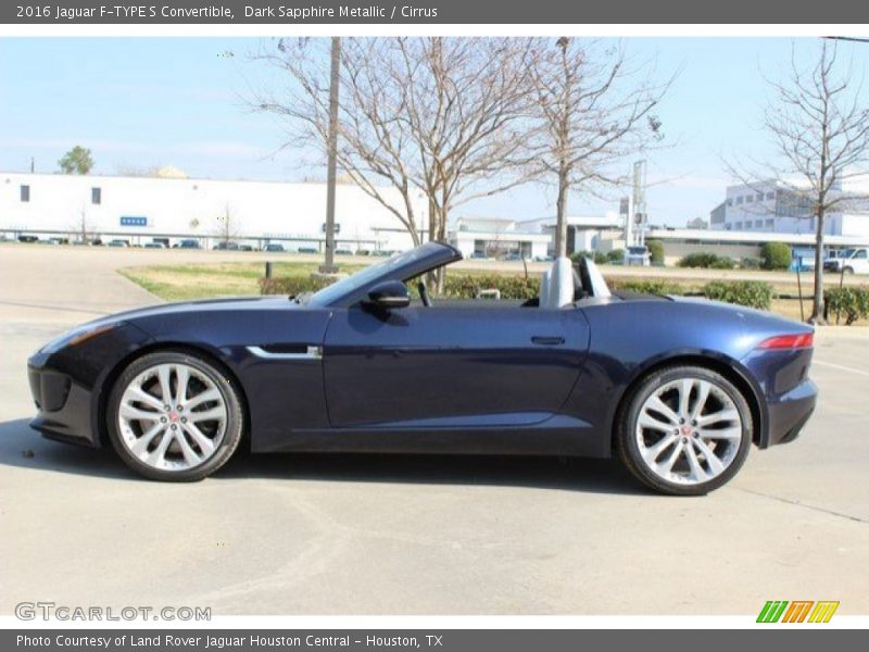  2016 F-TYPE S Convertible Dark Sapphire Metallic