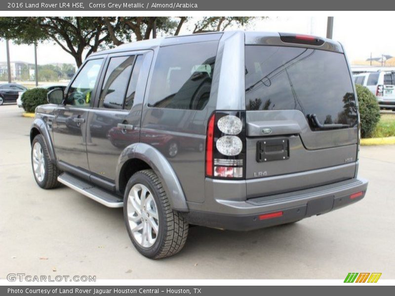 Corris Grey Metallic / Almond/Arabica 2016 Land Rover LR4 HSE