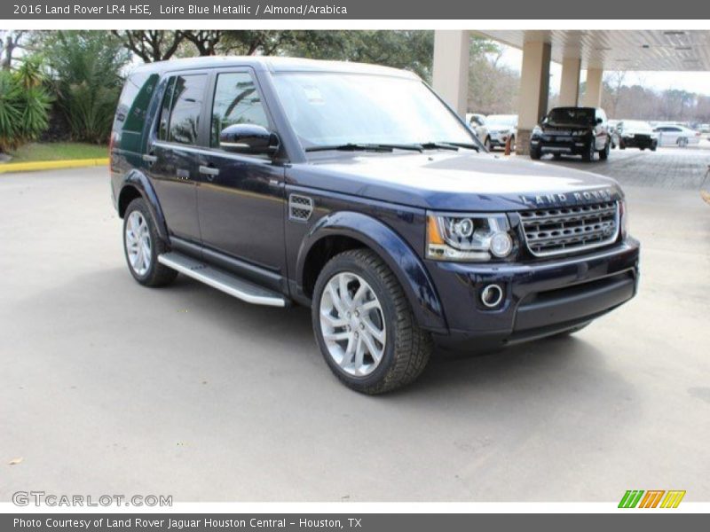 Loire Blue Metallic / Almond/Arabica 2016 Land Rover LR4 HSE