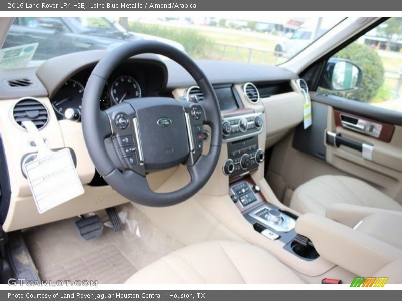 Loire Blue Metallic / Almond/Arabica 2016 Land Rover LR4 HSE