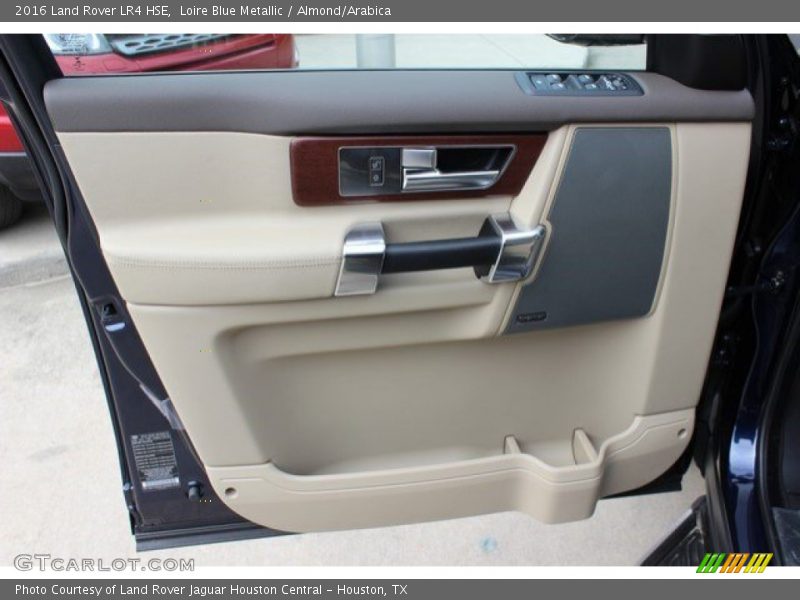 Loire Blue Metallic / Almond/Arabica 2016 Land Rover LR4 HSE