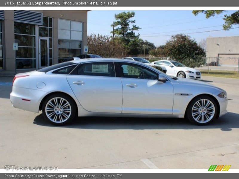  2016 XJ L Supercharged Rhodium Silver Metallic