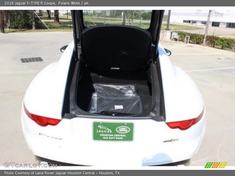 Polaris White / Jet 2016 Jaguar F-TYPE R Coupe