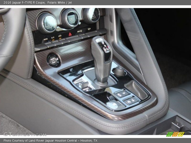Polaris White / Jet 2016 Jaguar F-TYPE R Coupe