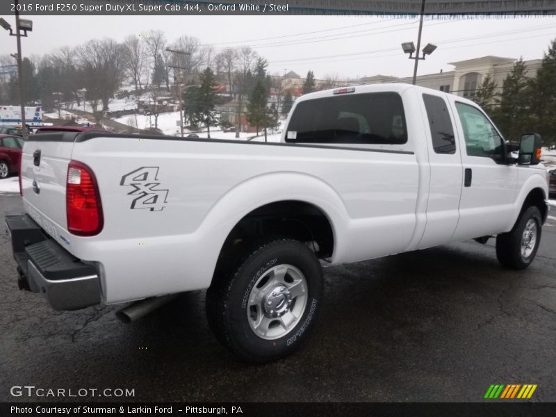 Oxford White / Steel 2016 Ford F250 Super Duty XL Super Cab 4x4